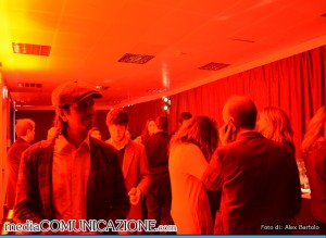 Giornalisti accreditati all'evento