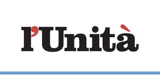 Il logo dell'Unità fondato da Antonio Gramsci