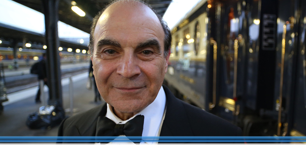 Hercule Poirot interpretato da David Suchet