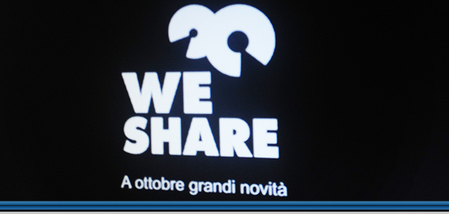 we share logo tv a ottobre grandi novità