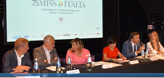 Miss Italia con Simona Ventura - Conferenza Stampa