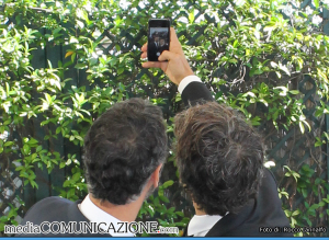 Raoul Bova e Luca Argentero selfie